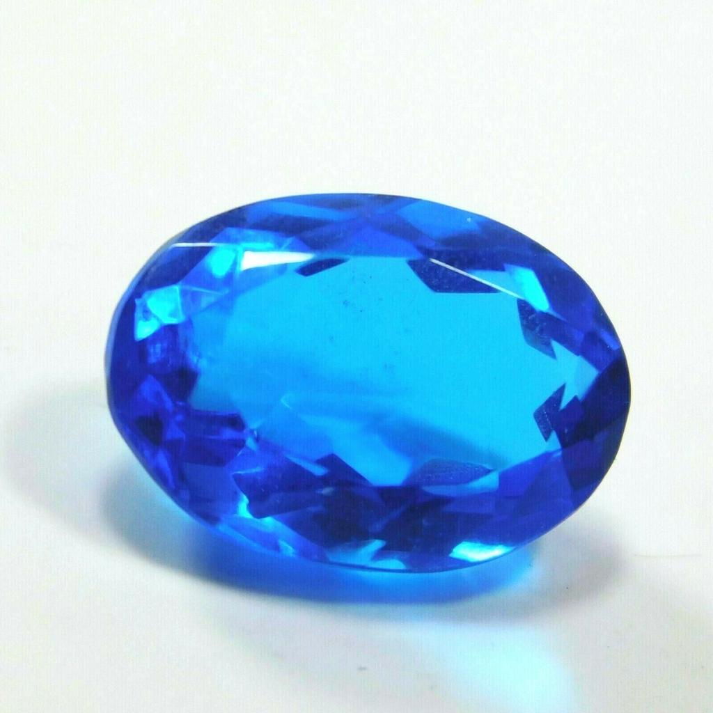Natural Blue Tanzanite Loose Gemstone Oval Shape 6.55 Ct for Jewelry Making and Gem Collections
