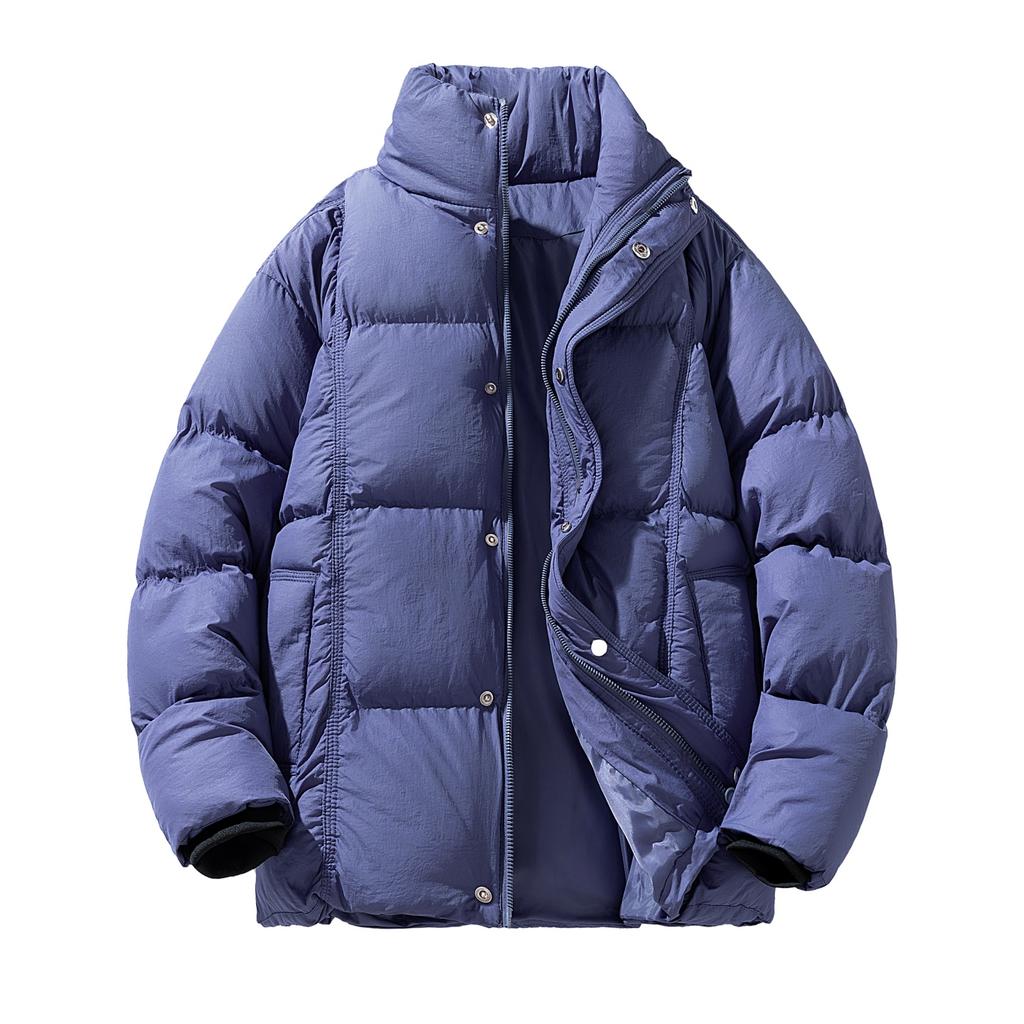 Zimowa kurtka bawełniana męska kurtka typu chleb wersja koreańska slim fit kurtka bawełniana dla par męska casualowa stójka męska i damska kurtka bawełniana dla par