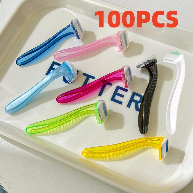 YS00015- --Dames Bikini Scheermes Scheerapparaat Privé Lichaamstrimmer Ideaal Voor Badkamers Wegwerpbaar Reis Veiligheid Scheren Haarverwijderaar