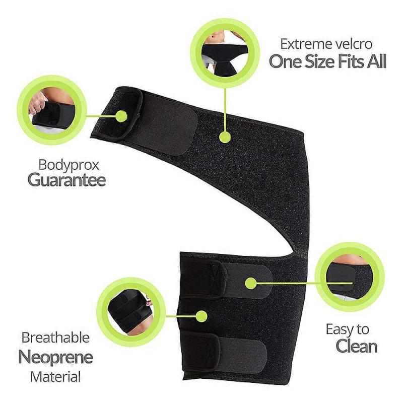 Hip Brace - Sciatica Pain Relief Wrap for Groin and Joint Support (1 pc)