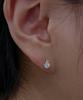 Helene Jewelry 14K Cubic Crown Earrings