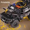 1:32 VDV SWAT Sabertooth Armored Car Model Toy Shock Absorption Police Cars Music Light Off-road Vehicle Sound Light Boys Gifts