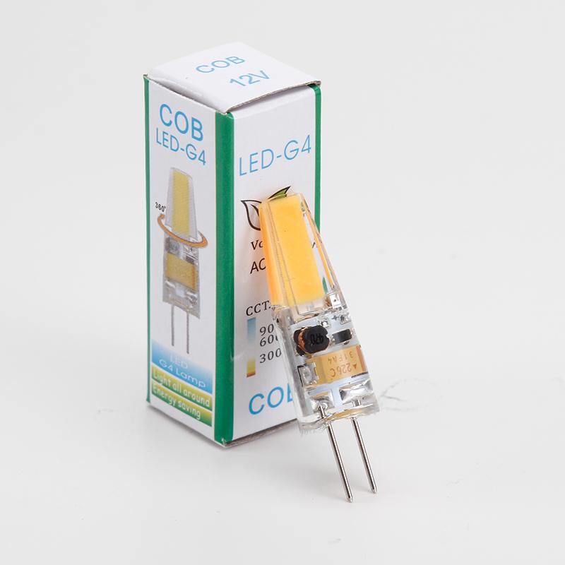 10Pcs G4 LED COB Mini Lamp 3W Bulb AC DC 12V 220V Candle Lights Replace 30W 40W Halogen for Chandelier Spotlight