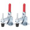 2 Set Toggle Clamps Hold Down Anti Slip Hand Tool Quick Release Welding Clamp Fixture