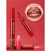 2-In-1 Watercolor Lip Gloss, Moisturizing, Mirror-Like Finish, Long-Lasting Color, Creates Natural Lip Tone, Suitable For Back To School, Beginners
