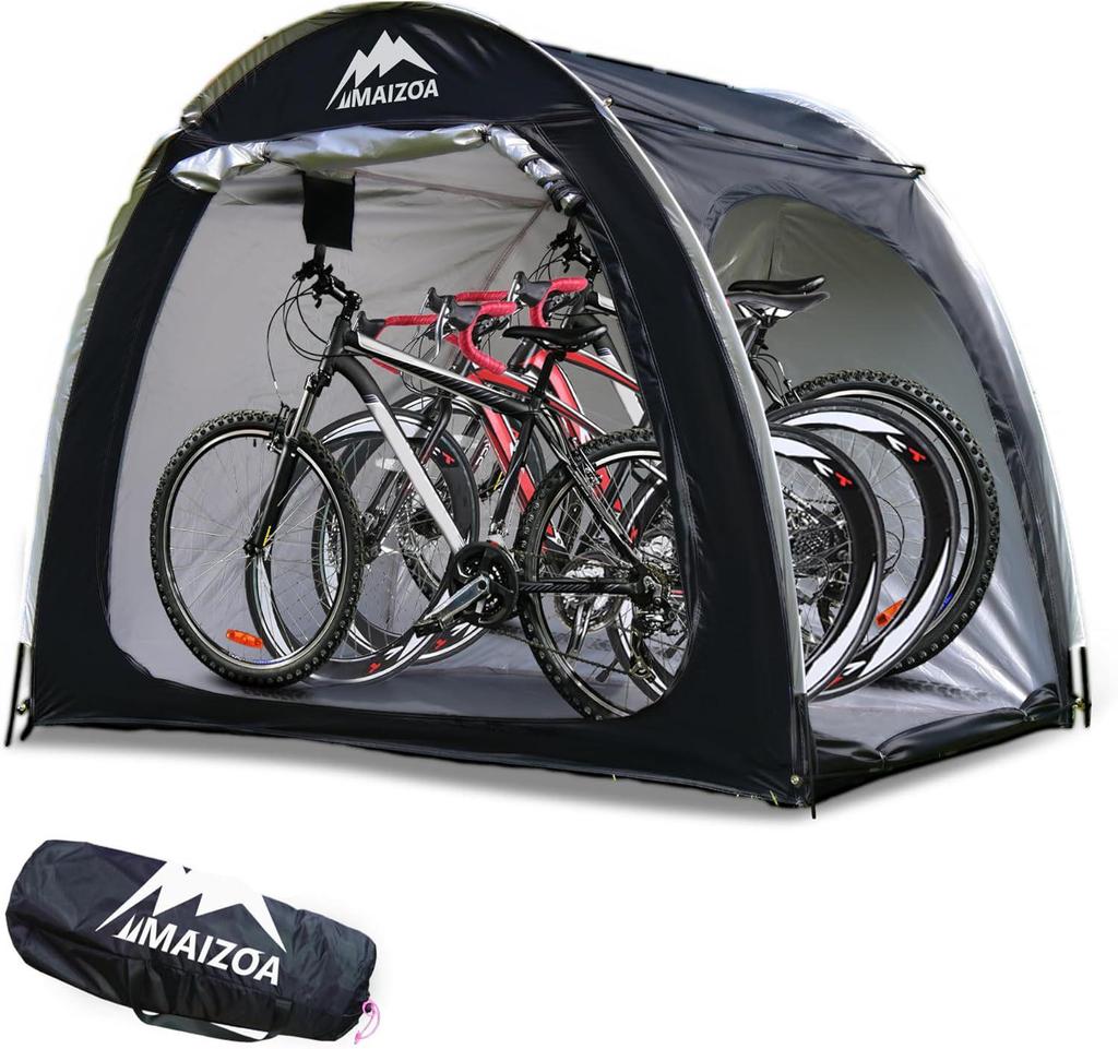 Portable Outdoor Bicycle Storage Tent - In Stock