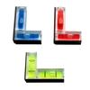 Pocket Levels Magnetic Horizontal/Vertical Spirits Levels Bubble Ruler Strong Magnetic Bidirectional Horizontal Tool