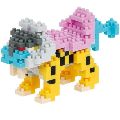 Kawada Nanoblock Pokemon Raikou Stavebnice NBPM_089 - Sběratelské stavební kostky pro děti a fanoušky