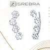 Delicate S925 Earrings With Dog And Cat Paw Prints, Animal