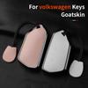 AAABP1 Goatskin Car Key Case Cover For Volkswagen Golf 8 MK8 ID.3 ID.4 Cupra Skoda Octavia A8 SEAT Leon MK4 2020 2021 Formentor Tarraco