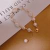 Fashion Simple Freshwater Pearl 14K Gold Plated Beaded Geometric Women's Trendy Party Bracelet HUIXUN