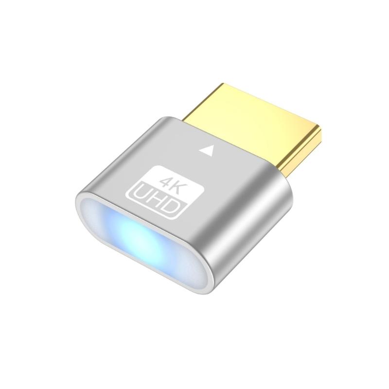 HDTV Virtual Display EDID Emulators Adapters For Headlessly 4K 60Hz Multiple Monitor Expansion On Systems