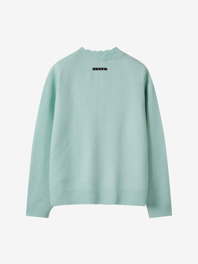 LUVM Oversize Knit Pullover_Mint