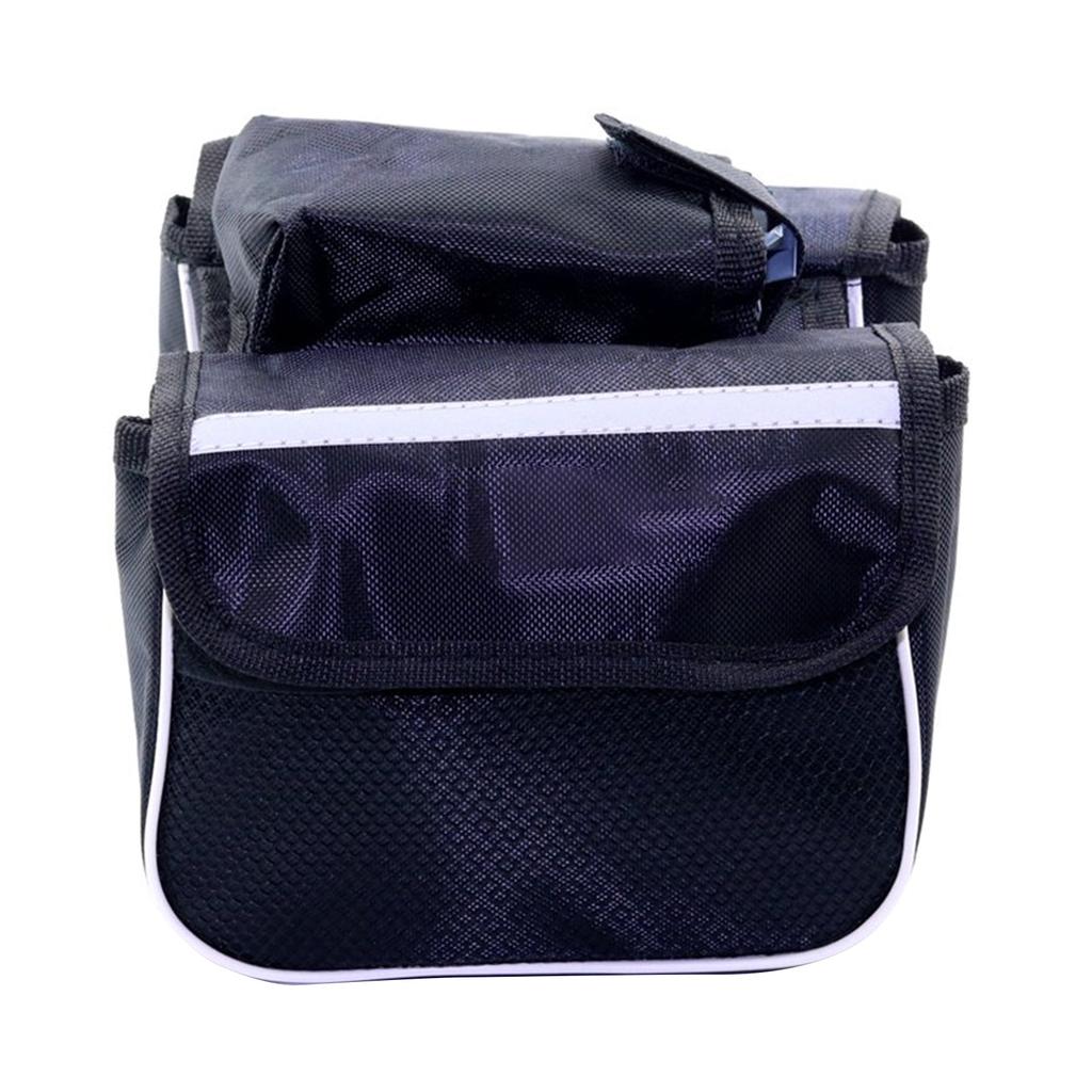 3 in 1 Bicycle Bag Practical Bike Top Tube Bag Cycling Double Side Bicycle Frame Bag Cycling Accessories for Men-Women