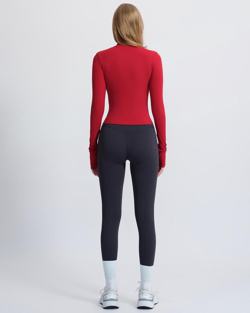 Women's Quick-Dry Yoga Jacket - Breathable, Tight Fit, Long Sleeve Fitness Top