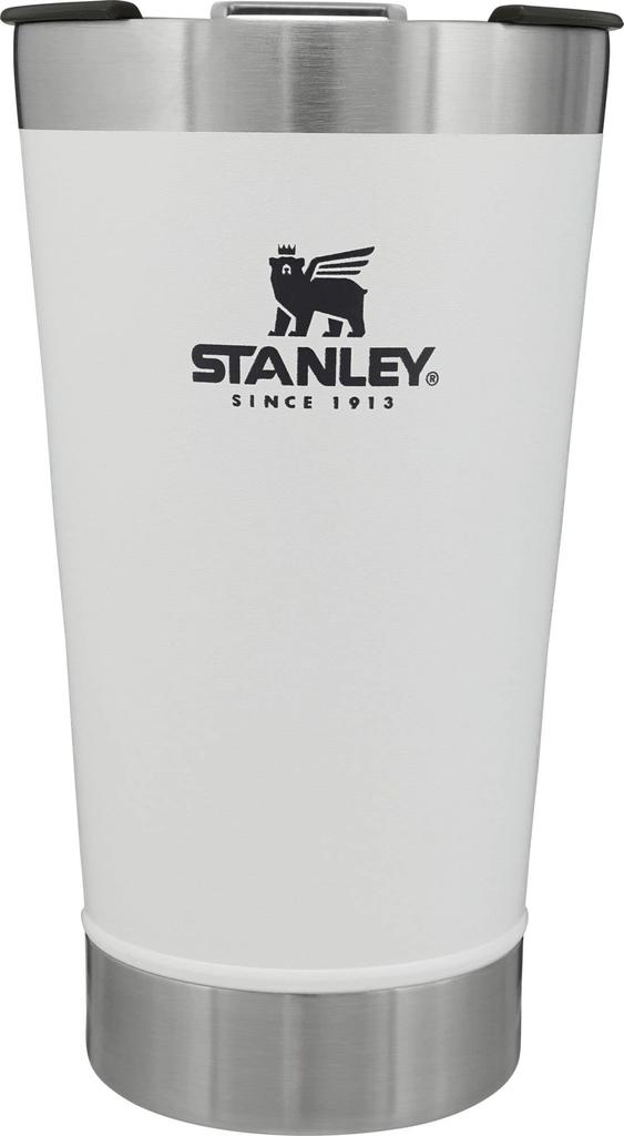 STANLEY Stohovací vakuový sáček s víkem a logem, půllitr/sklenice 0,47 l (Bílý)