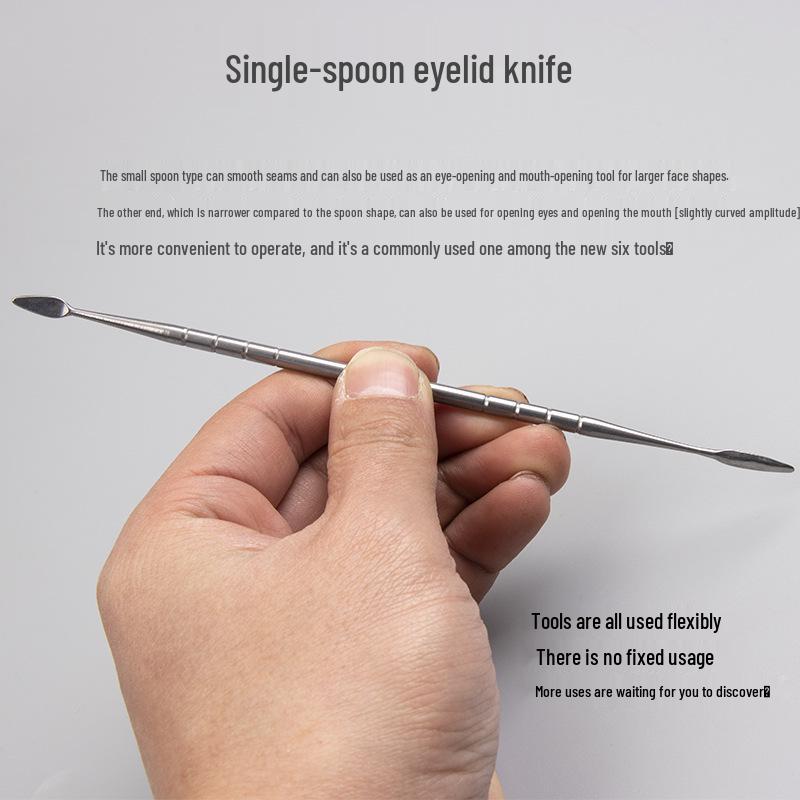 

Набор для лепки из сверхлегкой глины: 6 инструментов из нержавеющей стали для DIY моделирования из полимерной глины и пластилина