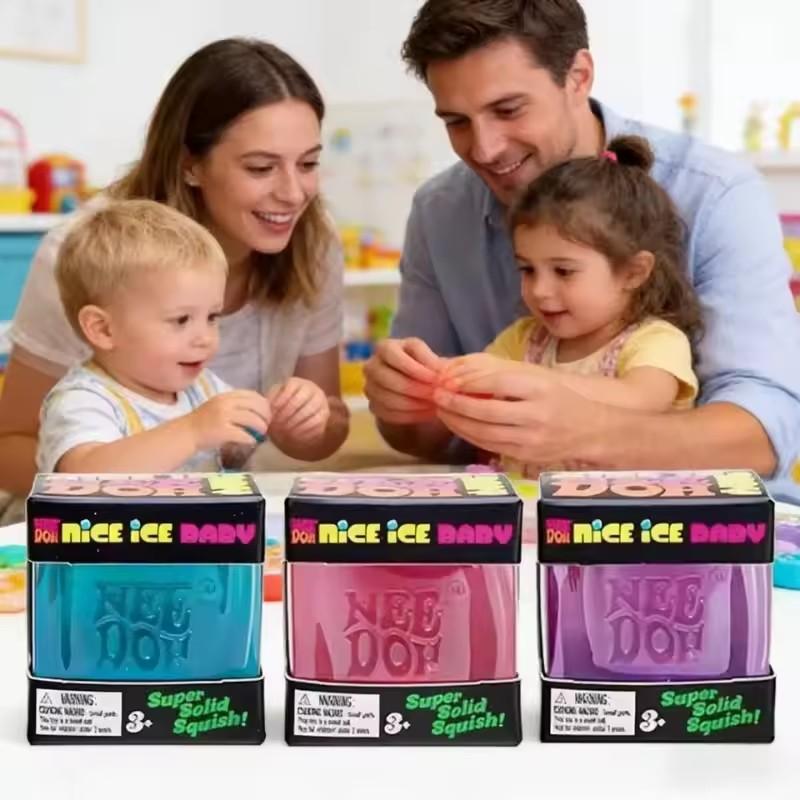 2026 NeeDOH Scale Model Soft Squishy Toy Nice Cube Sensory Stress Reliever Fidget Tool for Anxiety for Adults  Kids  Children Premium in Stock