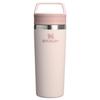 Stanley 1913 Cafe To Go Vacuum Mug 0.47L Rose Quartz - Insulated Stainless Steel Mug Tumbler for Coffee, Gift, Dishwasher Safe, Warranty (Genuine Japa