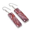 Natural Dolomite Gemstone 925 Sterling Silver Jewelry Earring 2.21" AEE-10749