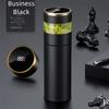 LED Temperature Display Insulated Cup 450ML Capacity Stainless Steel Tea Infuser Bottle Tea Water Separation Leak-Proof
