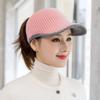 Lightweight Knit Open Top Hat For Women With Letter Embroidery For Outdoor Warmth
