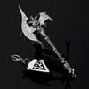 Shadowmourne Axe Model Toy, 18cm (7.08in) Zinc Alloy - Non-Sharp Blade, Rust-Resistant - Perfect for World of Warcraft Fans