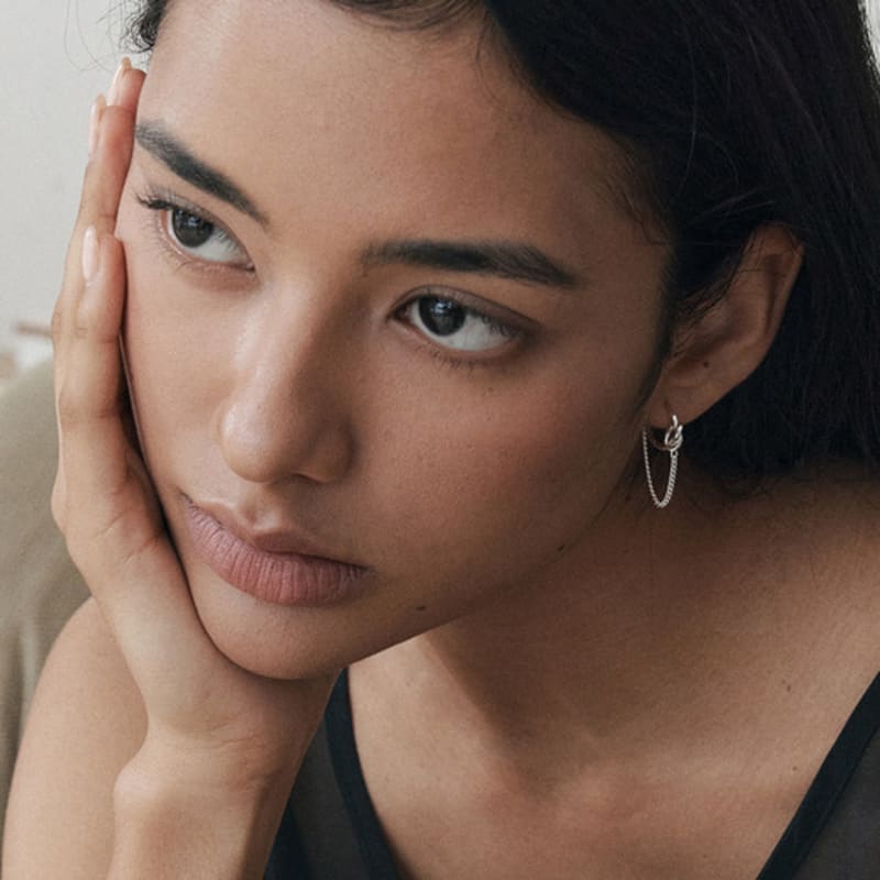 ATTICA bind connect earrings. ebs019