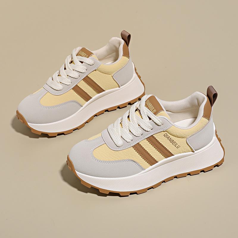 Women's Outdoor Workout Sneakers Lightweight Anti-Slip Sport Walking Shoes Casual Comfortable Non-Slip Lace-up Running Tennis Sneakers for Women