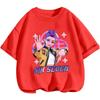 Fashion Trendy Fun 2026 67 Six Seven Crew Neck Tshirt 3-14Y Boys Girls Summer Cute Kawaii Cartoon Street Hot Outdoor Casual