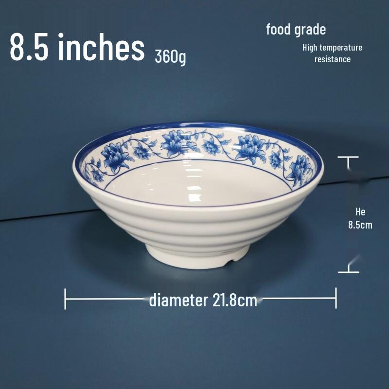 777 Melamine Commercial Ramen & Soup Bowls