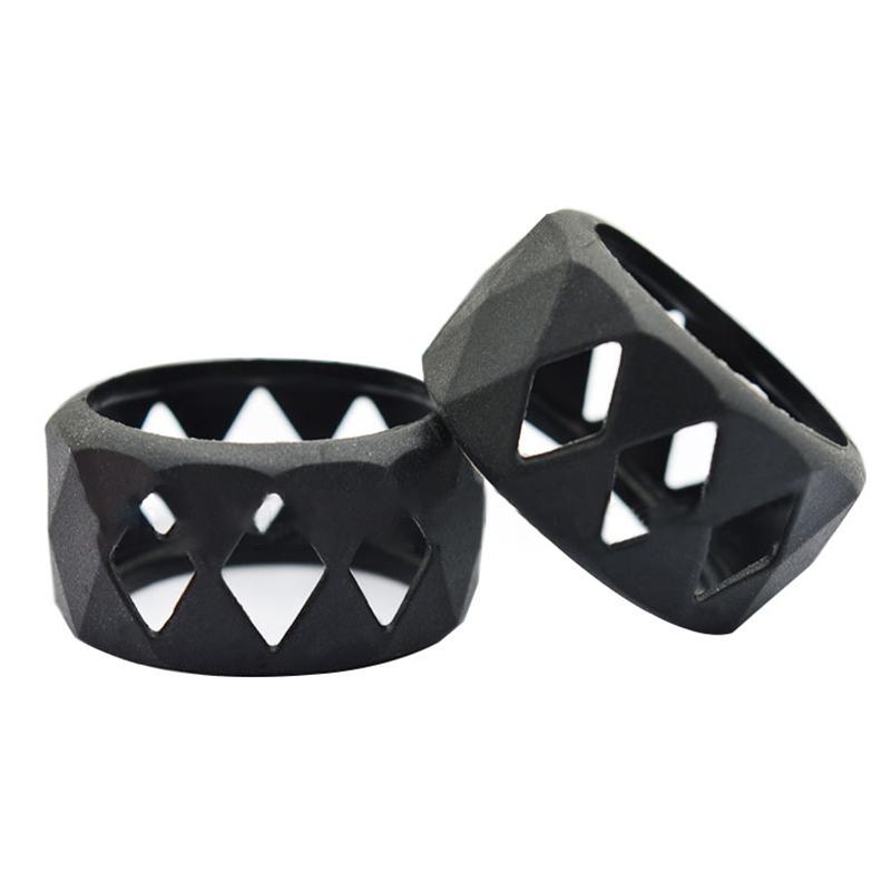 Silicone Case Protection Non-Slip Band Ring For Bulb Glass Tube Tank Accessories