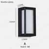Nordic Waterproof LED Wall Lamp for Outdoor & Indoor Use