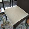 Seat Cushion Lace-up Thick Fabric Four Seasons Seat Cushion Summer Cotton Linen Office Student Dining Chair Stool Cushion