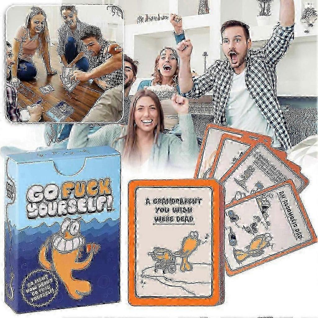 Go F Adult Card Game,Fish Card Game Goes Yourselves,The Adult Go Game You've Always Wanted Hilarious Card Games for Party-kkx_YYNN