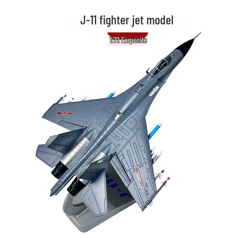 J-11 Fighter Jet Scale Model