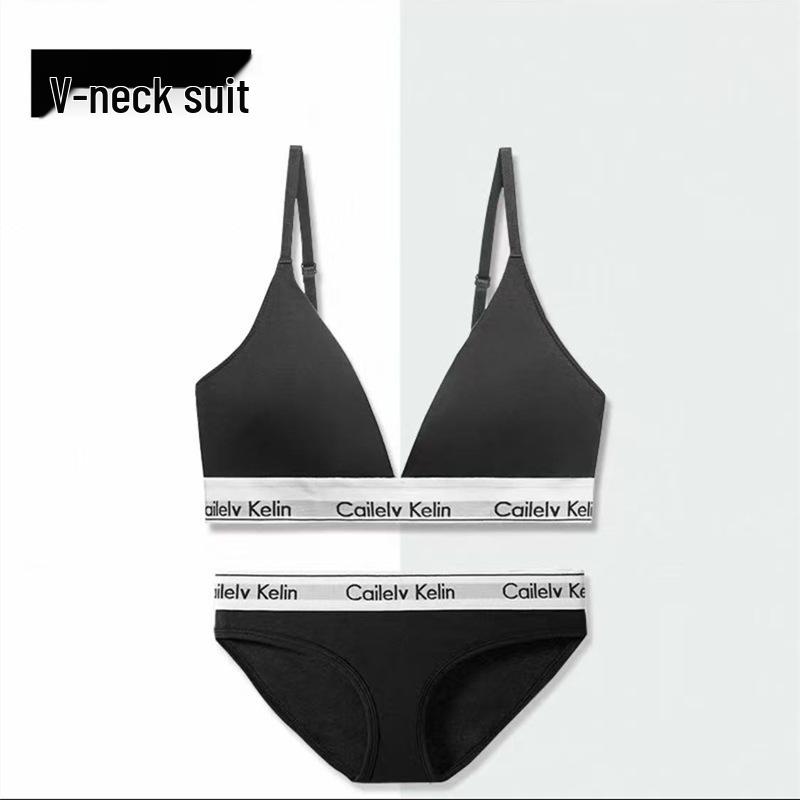 

Комплект нижнего белья Jennie Style с треугольными чашками - Спортивный, Универсальный, Удобный комплект из чистого хлопка M (36/80 ABC)