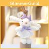 Cute Cartoon Bunny Plush Doll With Pp Cotton Filling For Bag Decor And Collectors