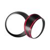 1 Pair Front Headlight Frame Cover Bezels for 2018-2024 Headlamp Garnish Rings Auto Accessory Easy Installation