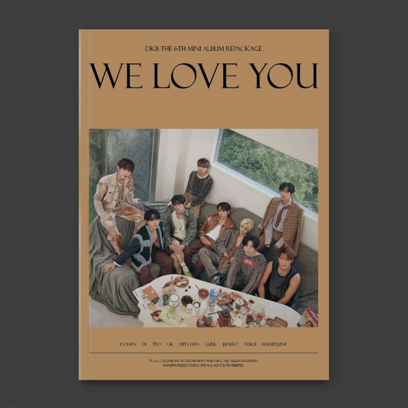 

DKB - 6th Mini Album Repackage: We Love You [Day ver.]