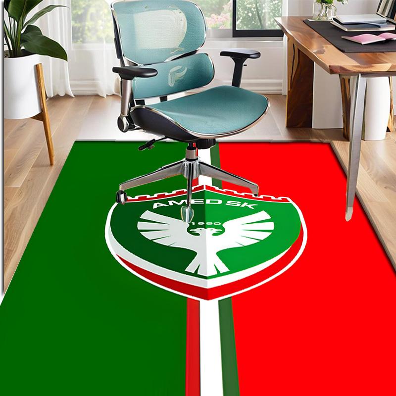 Amed SK Pattern Rug, Indoor/Outdoor Mat, for Picnic, Gameroom, Bedroom, Office, Living Room, Home Decor Carpet, Birthday Gift
