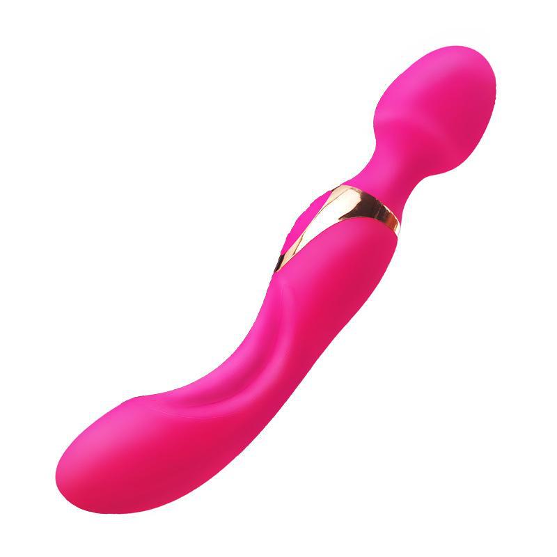 Dual Head USB Rechargeable AV Vibrator for G-Spot Stimulation