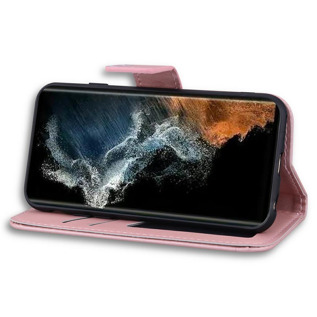 For Samsung Galaxy S25 Ultra Case Cartoon Pattern Wallet Leather Phone Cover