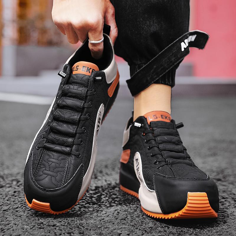 Męskie buty płaskie Moda Luksusowa marka Antypoślizgowe buty do biegania Męskie sneakersy Wiosenne Oddychające Wygodne Buty codzienne Buty sportowe do tenisa