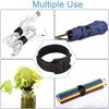 50pcs Releasable Winder 50pcs Hoop Tape Reusable Cable Organizer  Wire Management