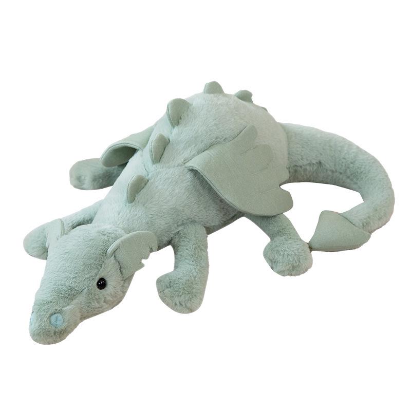 Grande Peluche Dragon Volant - Adorable Oreiller Câlin Dragon du Ciel Cadeau