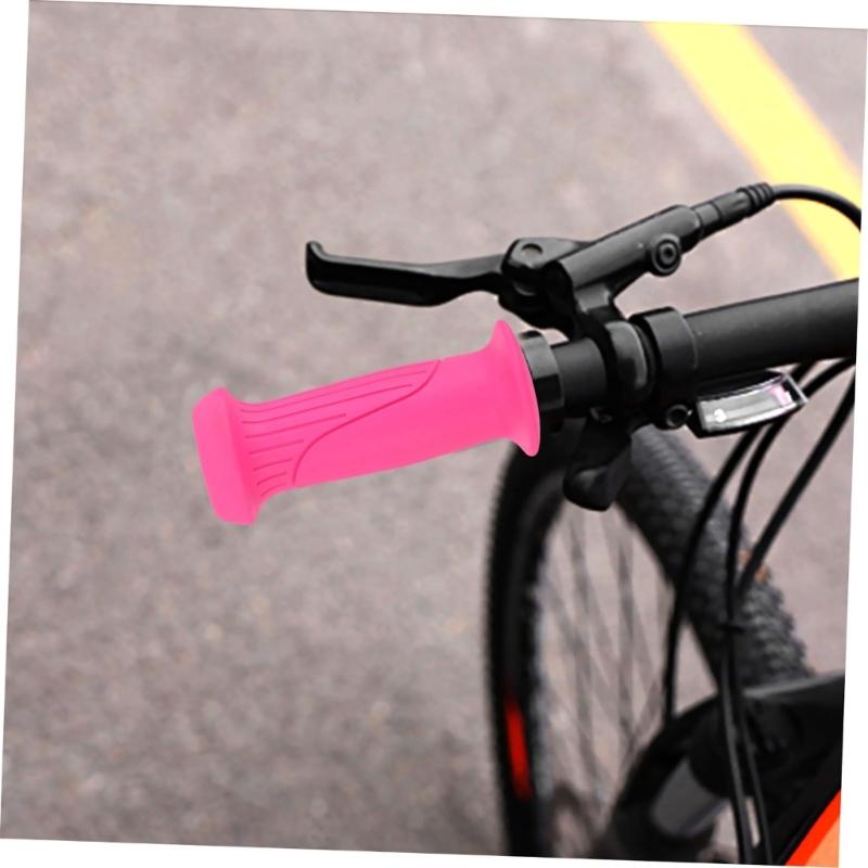 Nonslip Rubber Bikes Handlebars Grip Universals Kid Bikes Grip Scooter Foldings Bikes Handle Grip Cycling Accessory