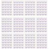 62KD Pack of 12 Adhesive Photo Corner Sticker for Scrapbooking and Album
