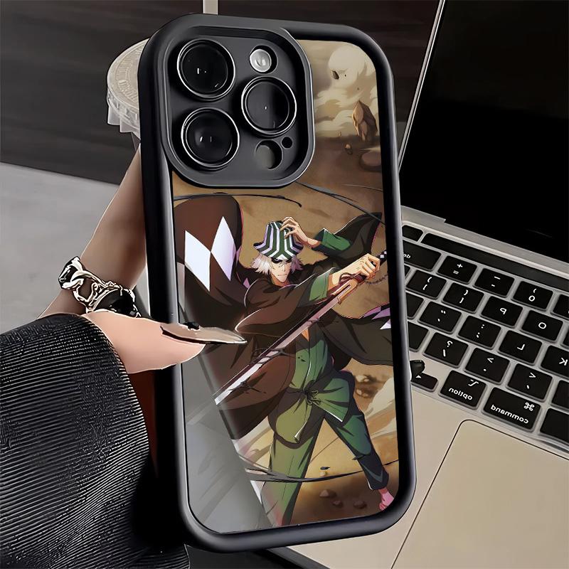 Phone Case for iPhone 17 Air 16E 15 16 Pro Max Bleach Kisuke Urahara Cover 14 Plus 13 12 Mini Soft Shell Silicone Fundas