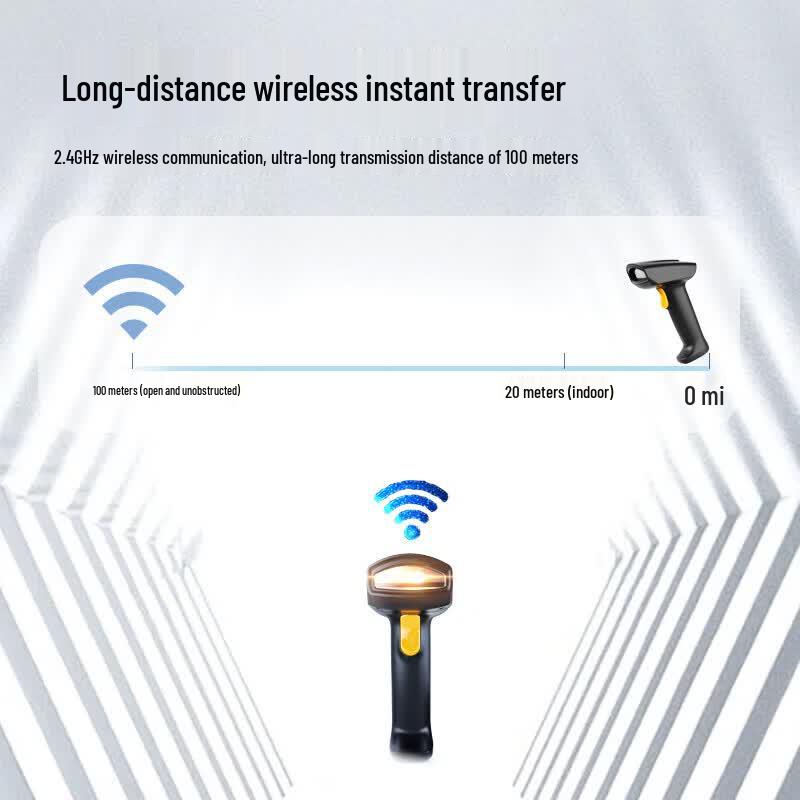 Hysoon S28W Wireless 1D 2D Barcode Scanner